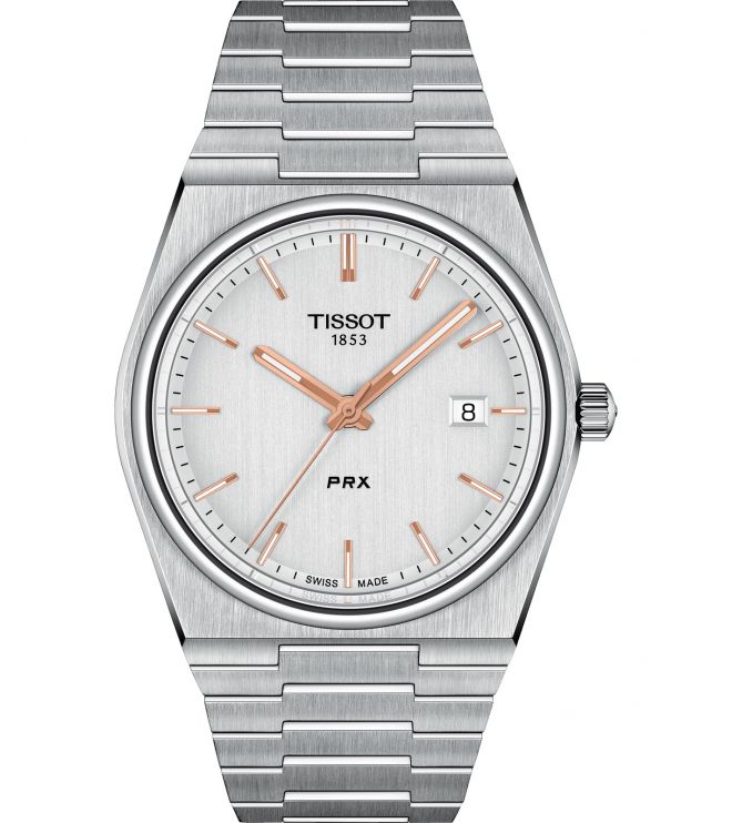 Zegarek męski Tissot PRX T137.410.11.031.00 (T1374101103100)