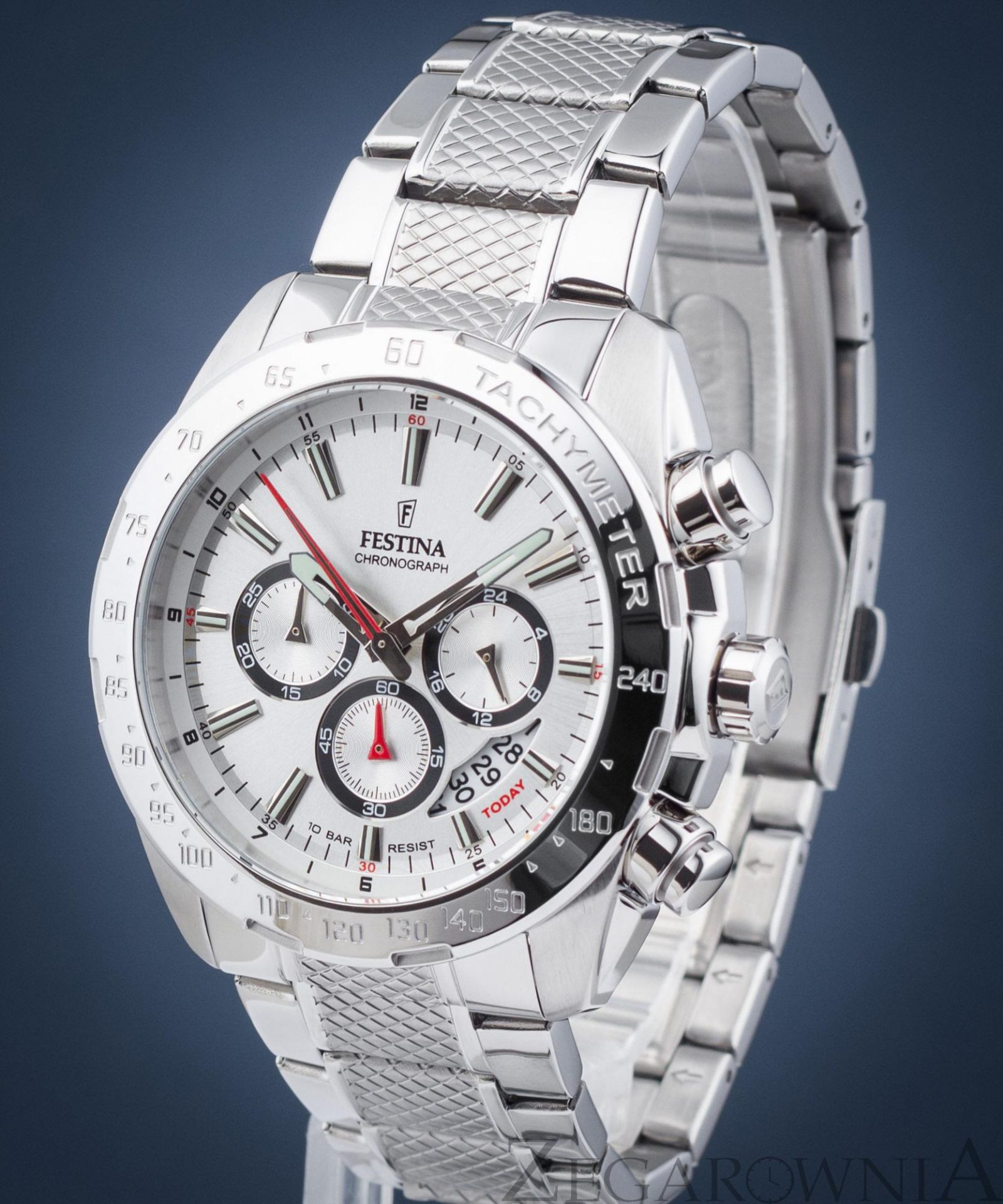 Festina F20668/5 – Orologio Uomo Classico Con Bracciale In Acciaio – Eleganza Senza Tempo