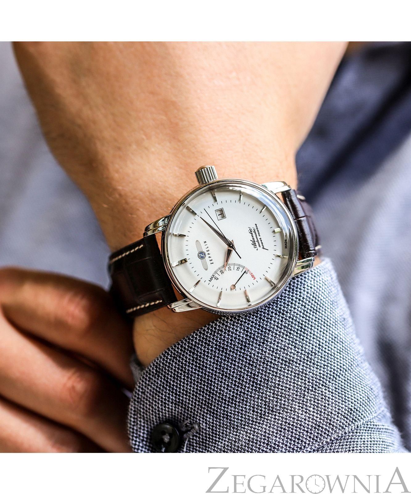 Zeppelin Atlantic Automatic Power Reserve 8462-2 Watch