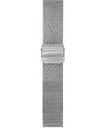 Bransoleta Zeppelin Silver Mesh 18 mm