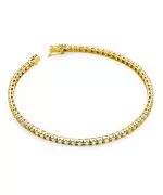 Bransoletka Bonore ze Złota próby 585 z diamentem 1,77 ct