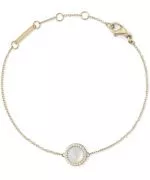 Bransoletka Daniel Wellington Audrey Mother of Pearl Gold