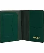 Etui na paszport Wolf Signature Green