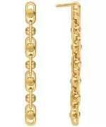 Kolczyki Michael Kors Premium Astor Link Srebro 925