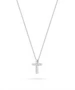 Łańcuszek Bonore 42 - 45 cm ze Złota próby 585 z diamentem 0,06 ct