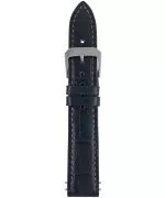 Pasek Zeppelin Black Leather 18 mm