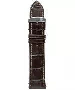 Pasek Zeppelin Brown Leather 22 mm