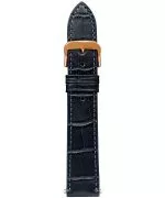 Pasek Zeppelin Navy Blue Leather 20 mm