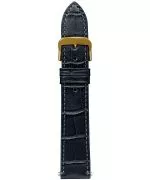 Pasek Zeppelin Navy Blue Leather 18 mm
