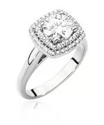 Pierścionek Bonore ze Złota próby 585 z diamentem 1,28 ct