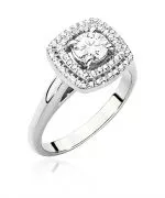Pierścionek Bonore ze Złota próby 585 z diamentem 0,78 ct