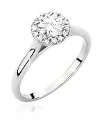Pierścionek Bonore ze Złota próby 585 z diamentem 0,62 ct
