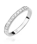 Pierścionek Bonore ze Złota próby 585 z diamentem 0,2 ct