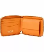 Portfel zamykany na zamek Wolf Signature Orange