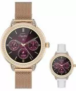 Smartwatch Garett Signature Stella Rose Gold Mesh SET