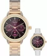 Smartwatch Garett Signature Stella Rose Gold Solid SET