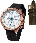 Zegarek męski Vostok Europe Almaz Chrono Limited Edition + paski Vostok