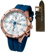 Zegarek męski Vostok Europe Almaz Chrono Limited Edition + paski Vostok