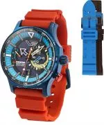 Zegarek męski Vostok Europe Expedition North Pole Polar Ice Limited Edition SET + 2 paski Vostok