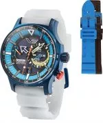 Zegarek męski Vostok Europe Expedition North Pole Polar Ice Limited Edition SET + 2 paski Vostok