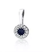 Zawieszka Bonore ze Złota próby 585 z szafirem 0,15 ct
