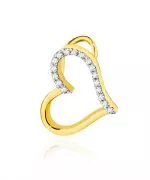 Zawieszka Bonore ze Złota próby 585 z diamentem 0,08 ct