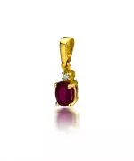 Zawieszka Bonore ze Złota próby 585 z rubinem 0,6 ct