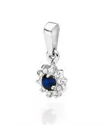 Zawieszka Bonore ze Złota próby 585 z szafirem 0,15 ct