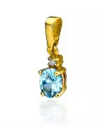 Zawieszka Bonore ze Złota próby 585 z topazem 0,5 ct