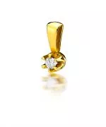 Zawieszka Bonore ze Złota próby 585 z diamentem 0,1 ct