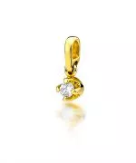 Zawieszka Bonore ze Złota próby 585 z diamentem 0,1 ct