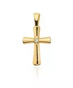Zawieszka Bonore ze Złota próby 585 z diamentem 0,0145 ct