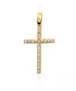 Zawieszka Bonore ze Złota próby 585 z diamentem 0,05 ct