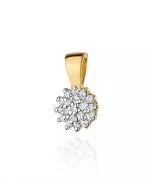 Zawieszka Bonore ze Złota próby 585 z diamentem 0,1 ct