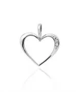 Zawieszka Bonore ze Złota próby 585 z diamentem 0,025 ct