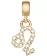 Zawieszka Daniel Wellington Charm Gold Leo