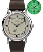 Zegarek Timex Harry Potter X Weekender Slytherin House 38mm Leather Strap