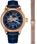 Zegarek damski Aviator Douglas Moonflight + bransoleta Morellato