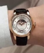 Zegarek damski Aviator Douglas Moonflight Silver Diamonds Limited Edition