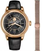 Zegarek damski Aviator Douglas Moonflight + bransoleta Morellato
