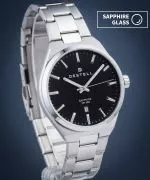 Zegarek męski DESTELL Aries Black Silver Steel Sapphire
