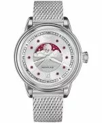 Zegarek damski Aviator Moonflight Gemstone Edition Silver Red Ruby Limited Edition