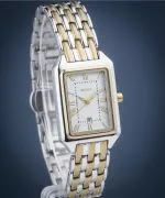 Zegarek damski BOWA Barcelona White Silver-Gold Steel 23