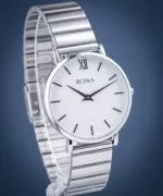 Zegarek damski BOWA London Silver Black-Tone Steel 33