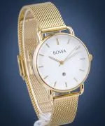 Zegarek damski BOWA Milan White-Gold Mesh 34