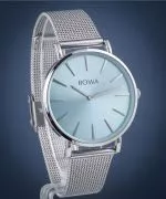 Zegarek damski BOWA New York Ice-Blue Silver Mesh 38