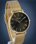 Zegarek damski BOWA New York Petite Green-Gold Mesh 34