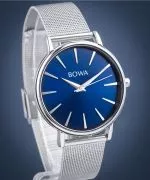 Zegarek damski BOWA Praha Navy Blue-Silver Mesh 38