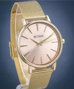 Zegarek damski BOWA Praha Pink-Gold Mesh 38