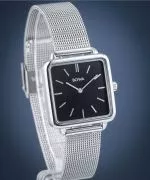 Zegarek damski BOWA Vienna Black Silver Mesh 29